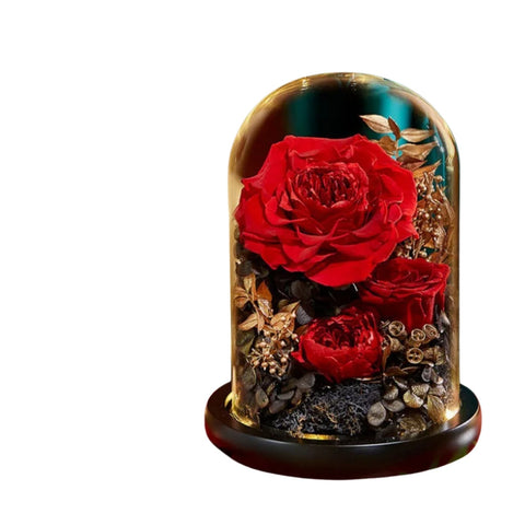 Composition Florale avec Rose Eternelle de Prestige - Rose Eternelle La Boutique