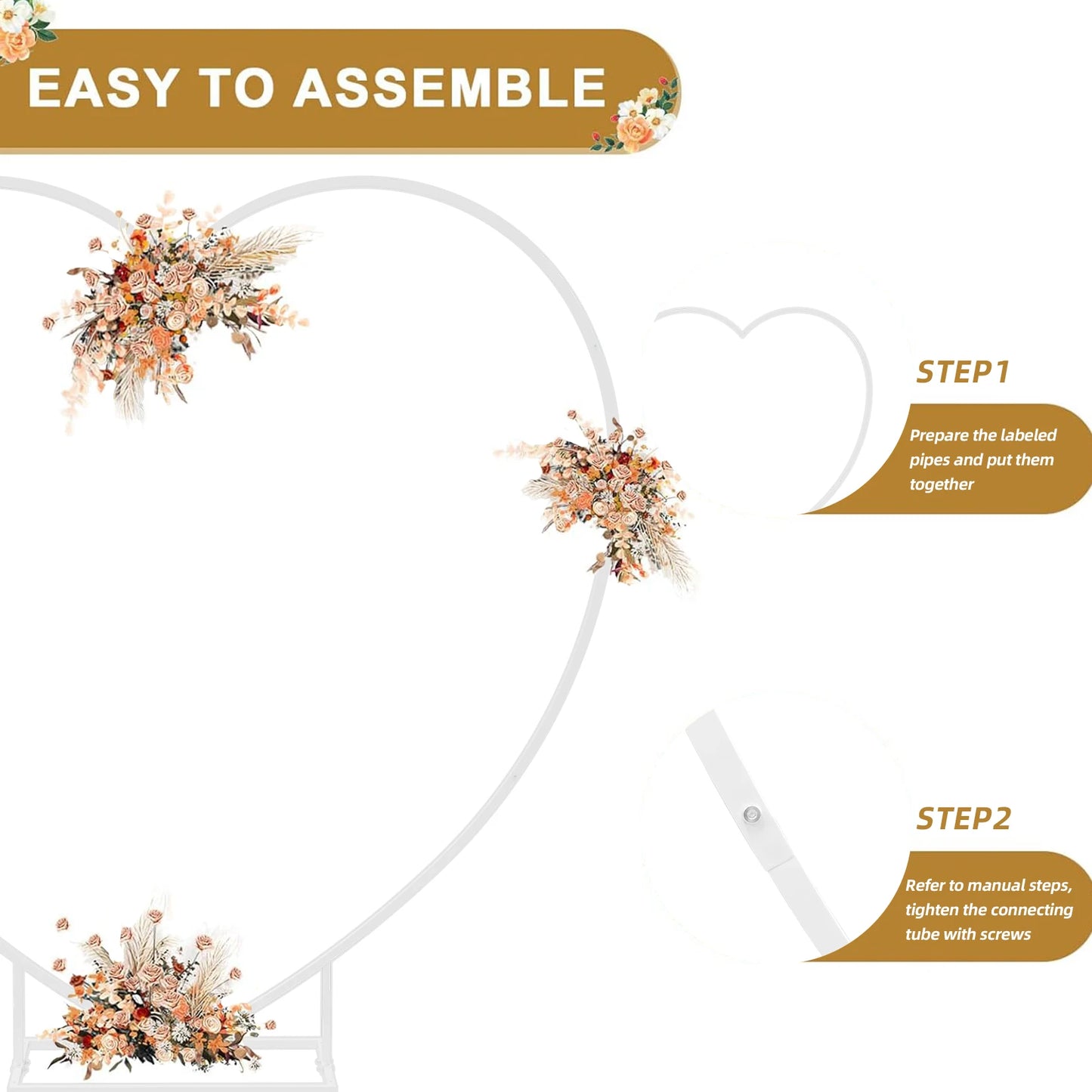 Rosenbogen - Hochzeitsdekoration