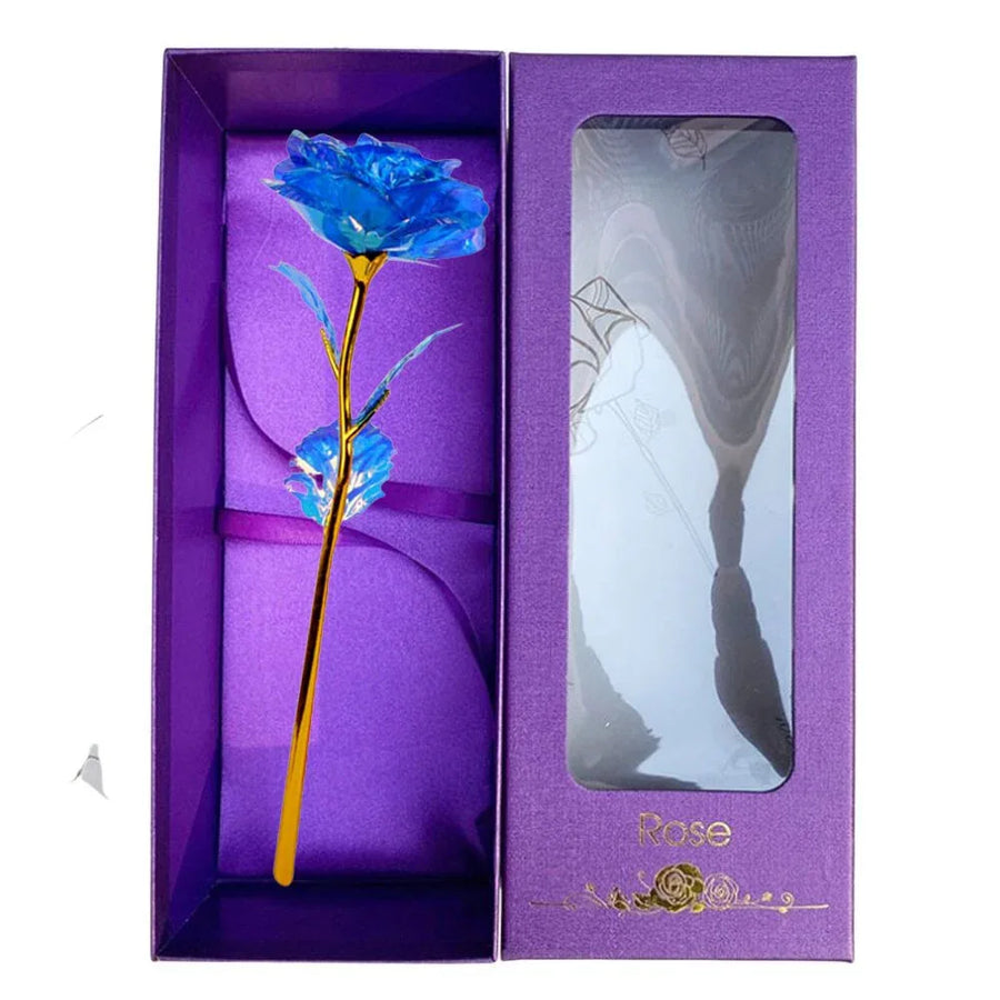 Coffret Rose Éternelle Or 24K – Cadeau de Luxe Inoubliable - Rose Eternelle La Boutique