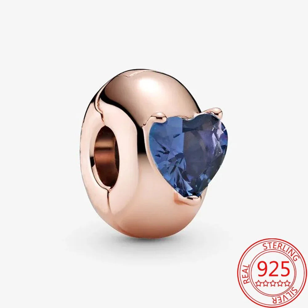 Charms bracelet pandora Cœur Eternel ( Choix de Style ) - Rose Eternelle La Boutique