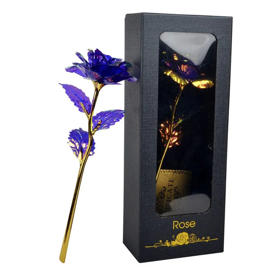 Coffret Rose Éternelle Or 24K – Cadeau de Luxe Inoubliable - Rose Eternelle La Boutique