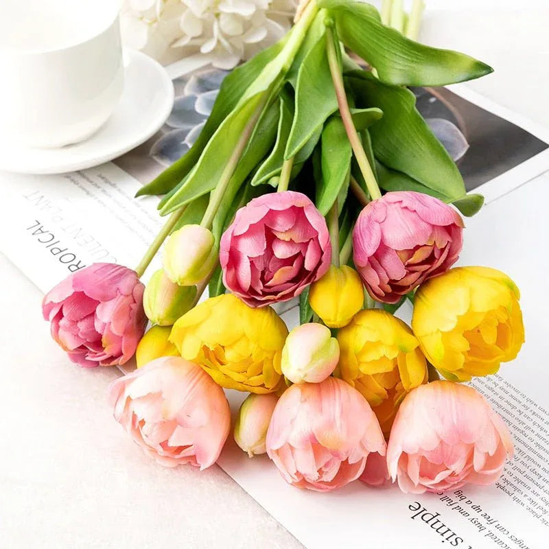 Künstliche Pflanze – Silikon-Tulpen zur Dekoration – Rose Eternelle La  Boutique