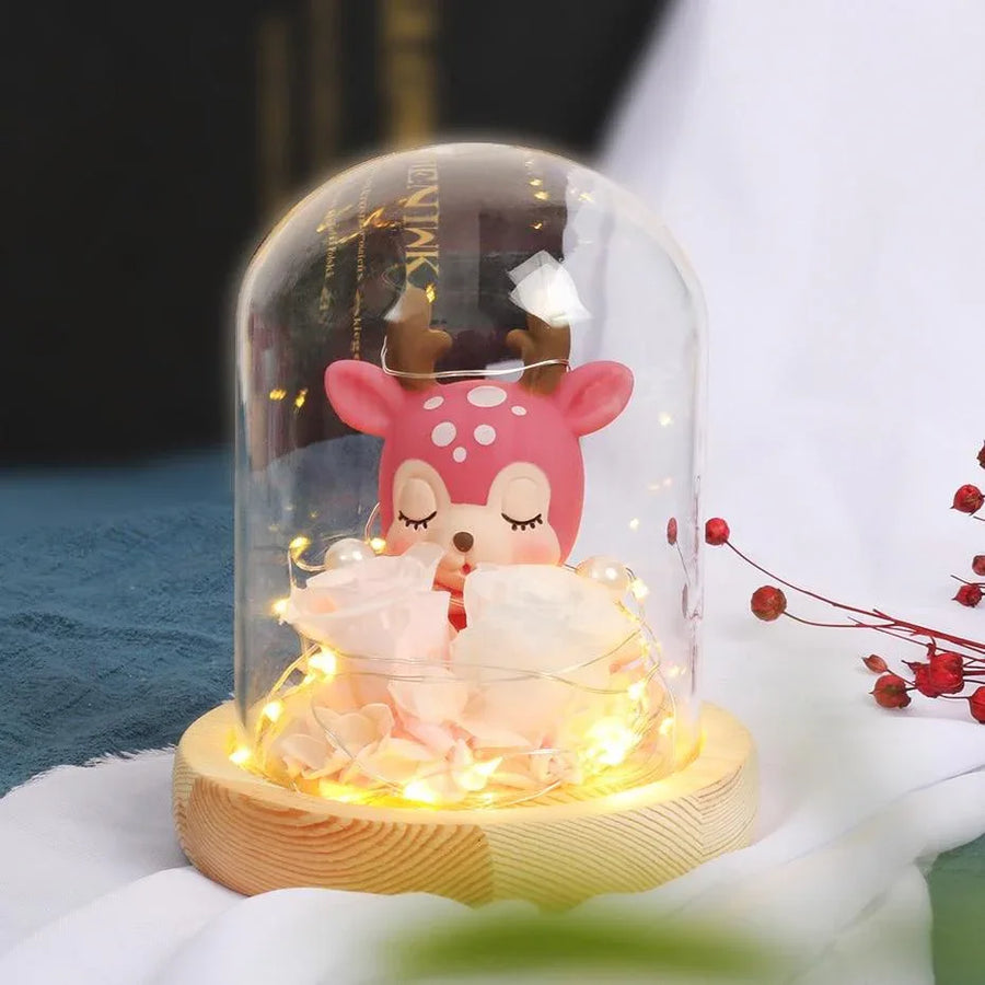 Ewige Rose Rehkitz