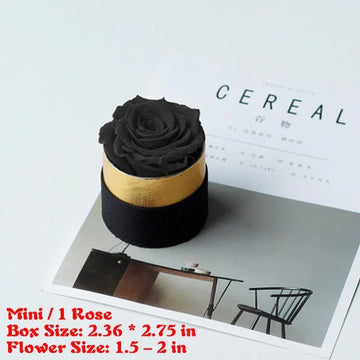 Elégant Petit coffret de Rose Eternelle - Rose Eternelle La Boutique
