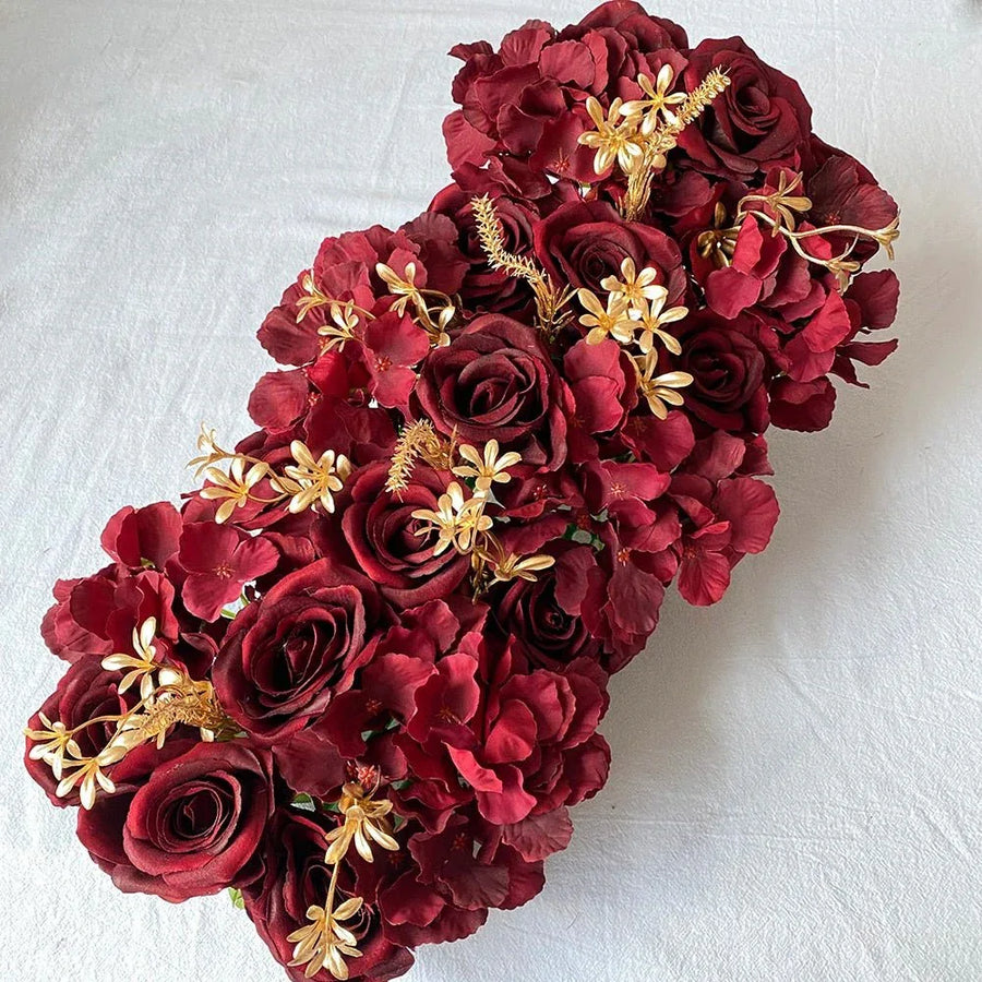 Décoration de Mariage de Luxe - Arche de Rose en Soie - Rose Eternelle La Boutique