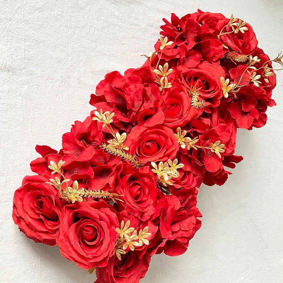 Décoration de Mariage de Luxe - Arche de Rose en Soie - Rose Eternelle La Boutique