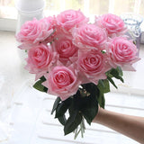 Luxueux Bouquet de fleur composé de rose éternelle Artificielle