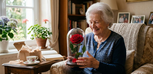 Cadeau Grand-Mère : La Rose Éternelle Qu'Elle Adorera