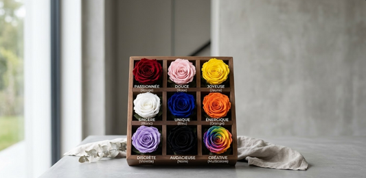 Comment choisir la couleur de rose éternelle selon la personnalité du destinataire