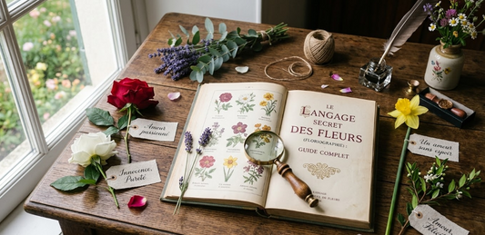 Le langage secret des fleurs (floriographie) : guide complet pour ne plus se tromper