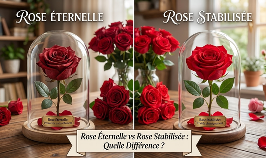 Rose Éternelle vs Rose Stabilisée : Quelle Différence ?
