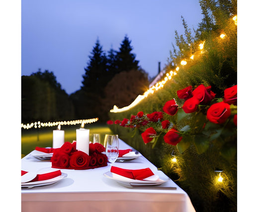 Comment utiliser des roses rouges pour créer une ambiance romantique - Rose Eternelle La Boutique