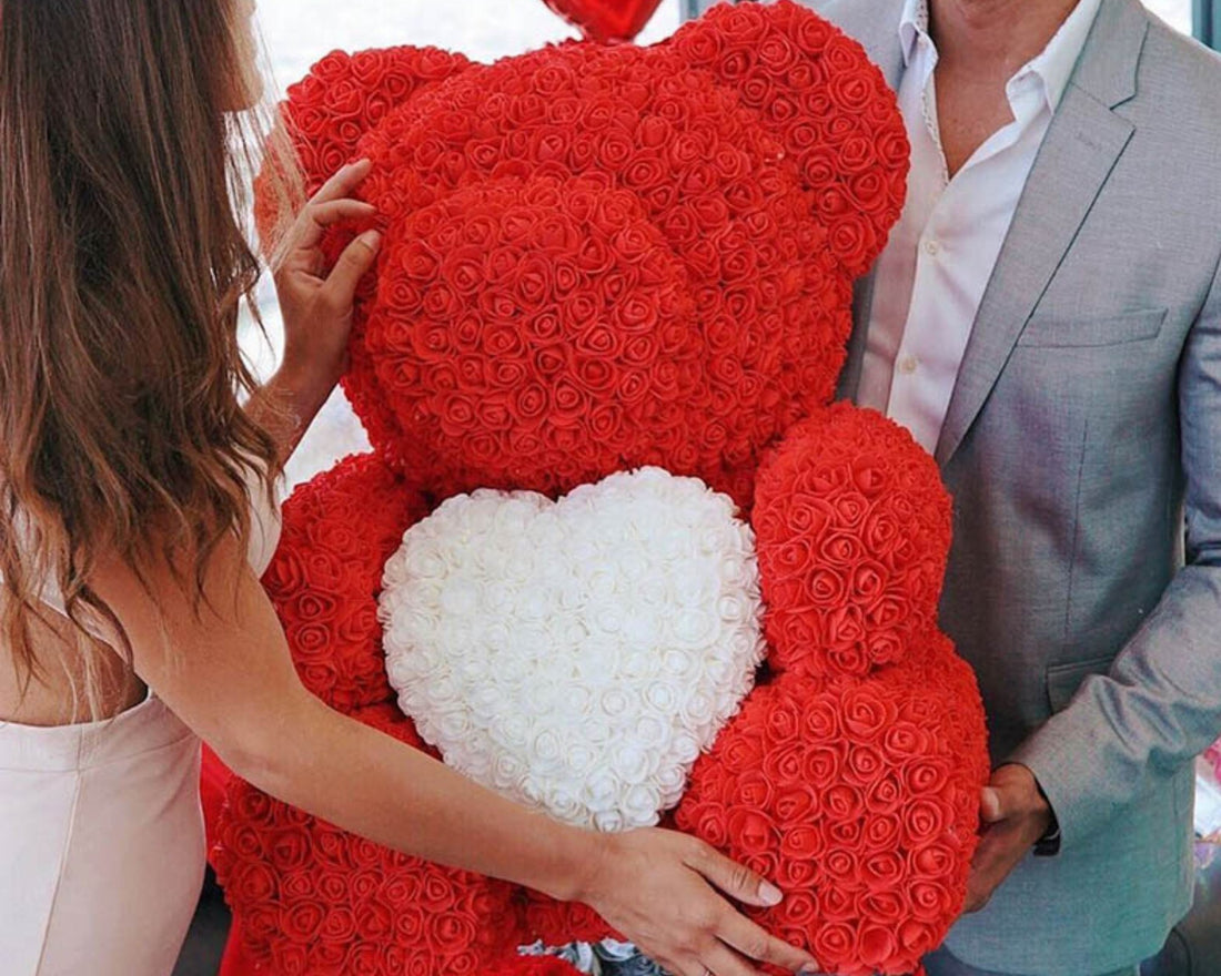 Les ours en rose, une tendance qui fait fondre les cœurs - Rose Eternelle La Boutique