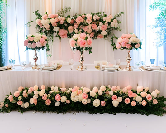 Des roses pour une décoration de mariage élégante et romantique - Rose Eternelle La Boutique