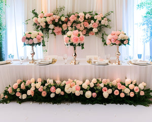 Des roses pour une décoration de mariage élégante et romantique