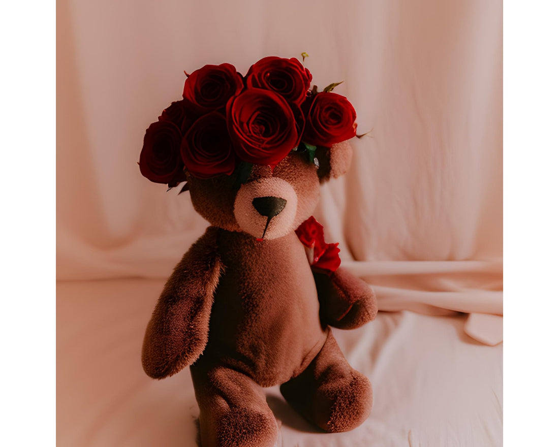 Les ours en rose éternelle et leur signification symbolique : amour, éternité et unicité - Rose Eternelle La Boutique