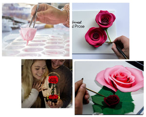 Comment les roses éternelles sont-elles produites et quelles sont les étapes du processus de fabrication ?