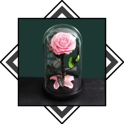 Rose Eternelle de couleur Rose - Rose Eternelle La Boutique