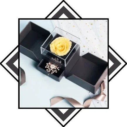 Rose Eternelle Jaune - Rose Eternelle La Boutique