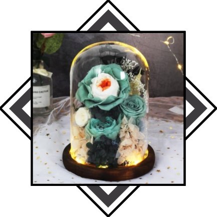 Rose Eternelle Verte