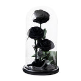 Trio de Roses Éternelles "Amour Infini"