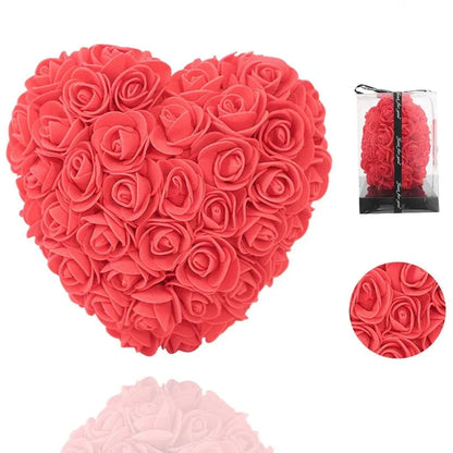 Cœur en Roses Éternelles 15cm - Rose Eternelle La Boutique