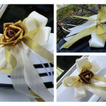 Guirlande de Roses en Soie – Décoration Mariage Extérieur