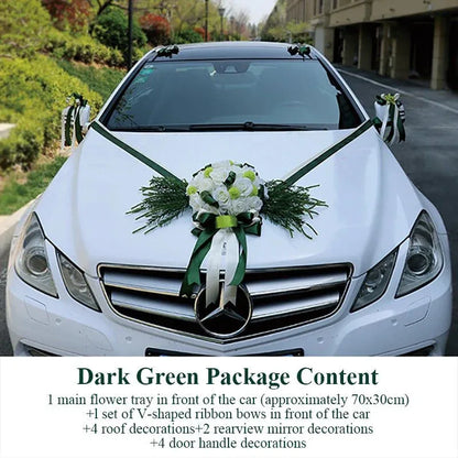 Guirlande de Roses en Soie – Décoration Mariage Extérieur - Rose Eternelle La Boutique