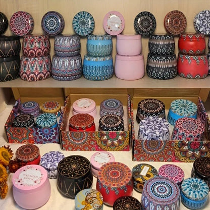 Knisternde Duftkerze „Spätsommer“ – Treibholz & Wilde Brombeere