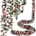 Guirlande de Roses Artificielles 2,5m – Décoration Mariage & Maison