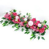 Guirlande de Roses Blanches Artificielles 100cm