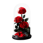 Trio de Roses Éternelles "Amour Infini"