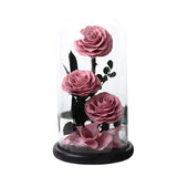 Trio de Roses Éternelles "Amour Infini"