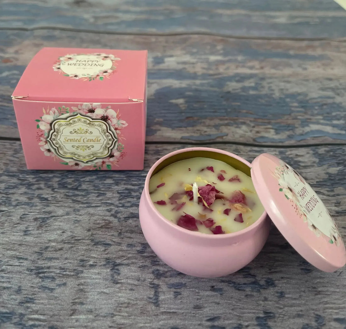 Bougie Gourmande "Chalet Cosy" - Pain d'Épices & Orange - Rose Eternelle La Boutique