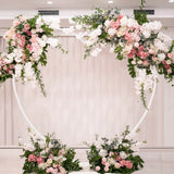 Arche en rose - decoration de Mariage