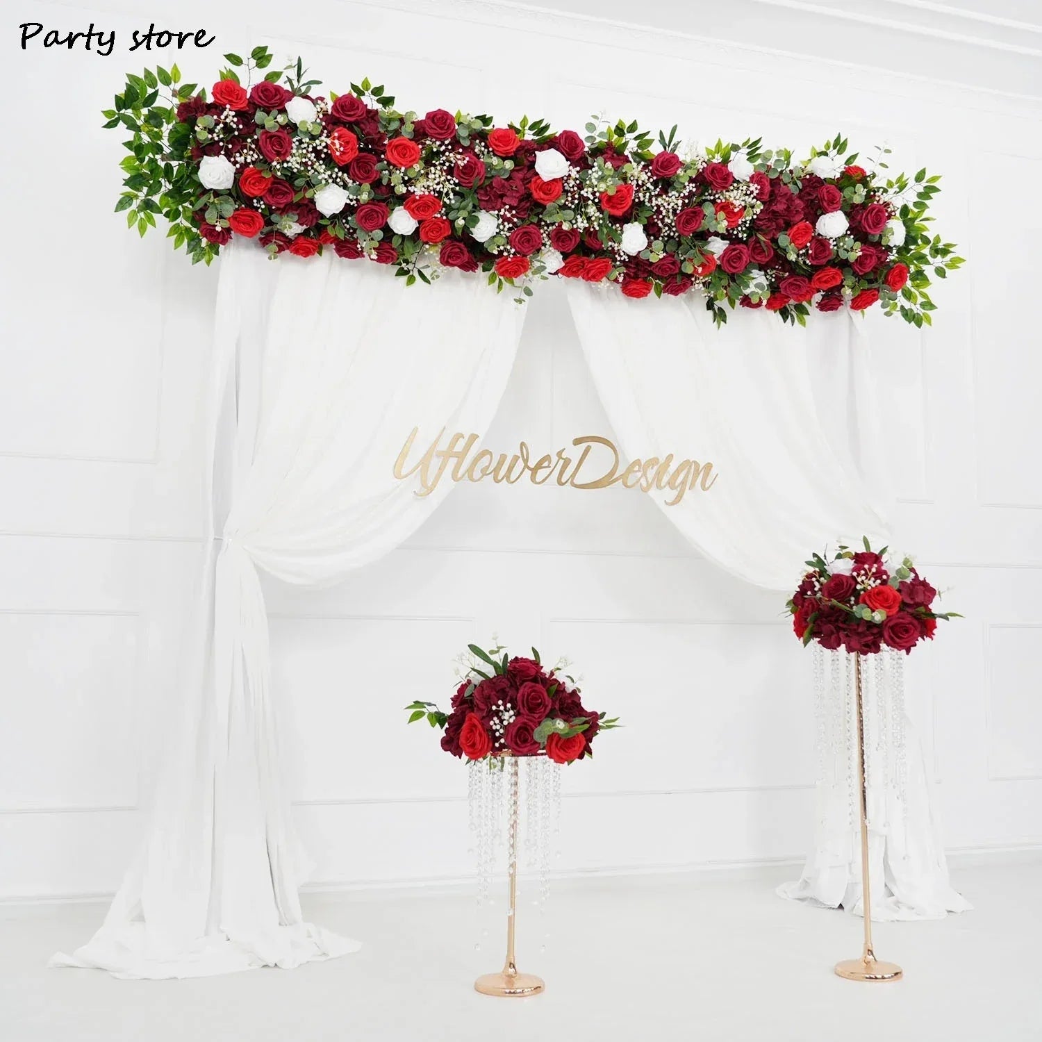 Mur de Fleurs "Jardin Secret" pour Mariage - Rose Eternelle La Boutique