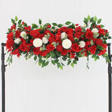 Guirlande de Roses Blanches Artificielles 100cm