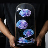 Trio de Roses Éternelles "Amour Infini"
