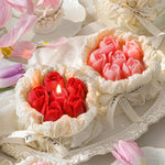 Kit Créatif DIY - Ma Bougie Fleur de Rose