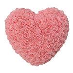 Cœur en Roses Éternelles 15cm