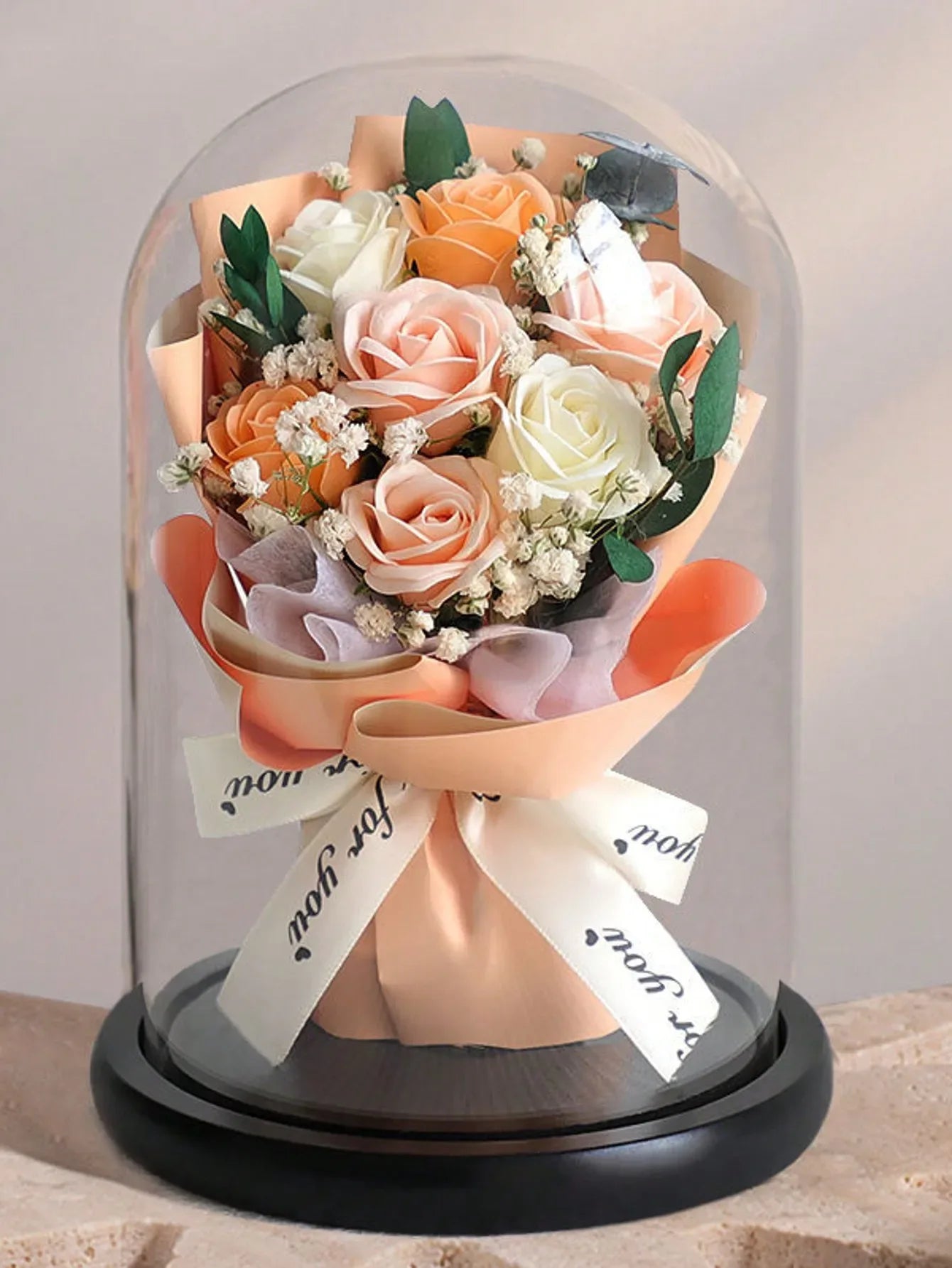 Bouquet de Tulipes "Real Touch" Effet Naturel - Rose Eternelle La Boutique