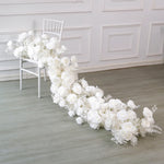 Chemin de Table Floral en Soie – Décoration Mariage & Centre de Table