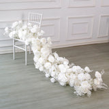 Chemin de Table Floral en Soie – Décoration Mariage & Centre de Table