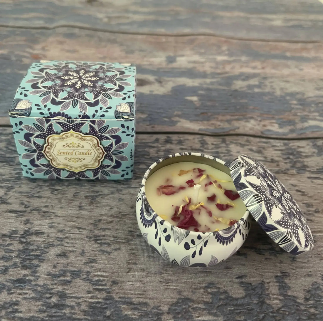 Bougie Gourmande "Chalet Cosy" - Pain d'Épices & Orange - Rose Eternelle La Boutique