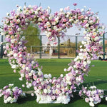 Arche en rose - decoration de Mariage