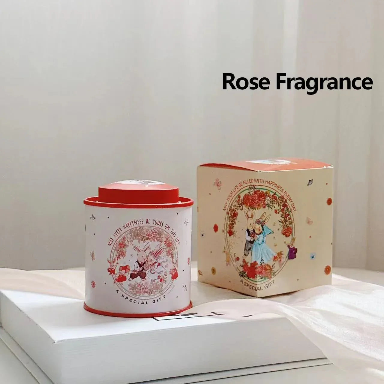 Bougie Parfumée "Collection Escapade" - 4 Senteurs au Choix - Rose Eternelle La Boutique