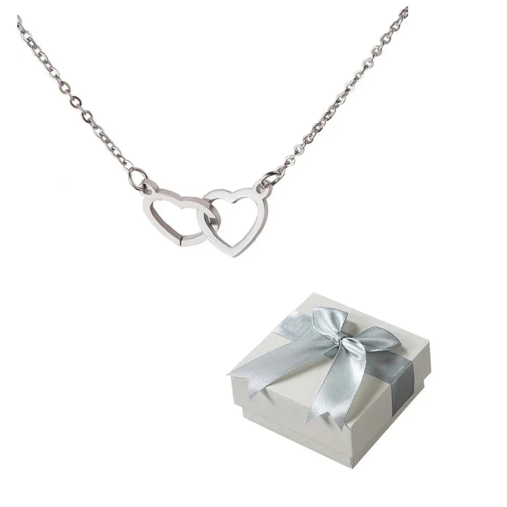 Coffret a offrir avec rose et collier - Rose Eternelle La Boutique