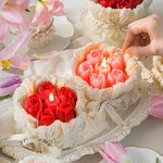 Kit Créatif DIY - Ma Bougie Fleur de Rose