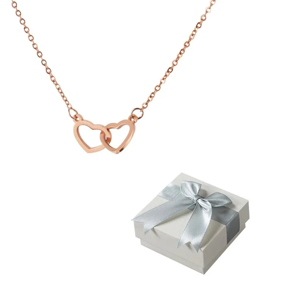 Coffret a offrir avec rose et collier - Rose Eternelle La Boutique