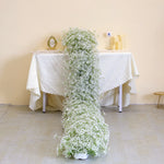 Chemin de Table Floral en Soie – Décoration Mariage & Centre de Table